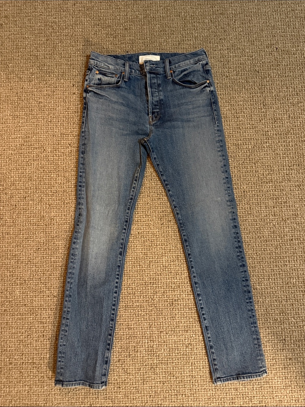 Mother Jeans, The Proper, Truce color, size 28. Comfy.